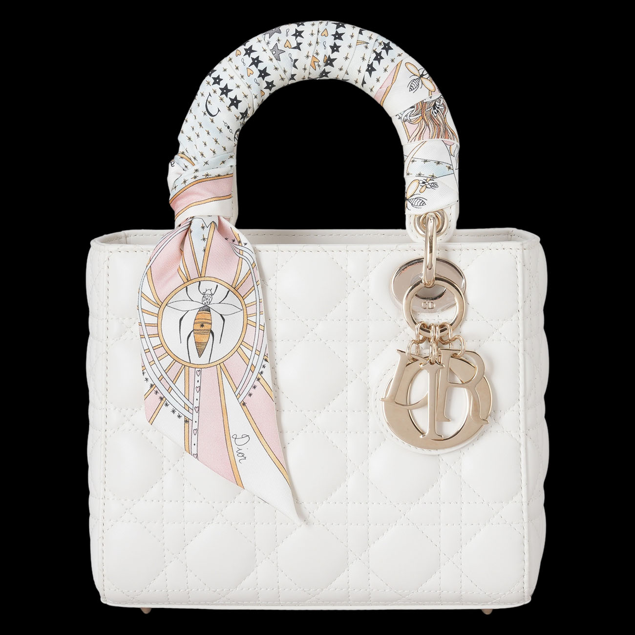 CHRISTIAN DIOR(USED)디올 레이디디올 스몰 & 트윌리